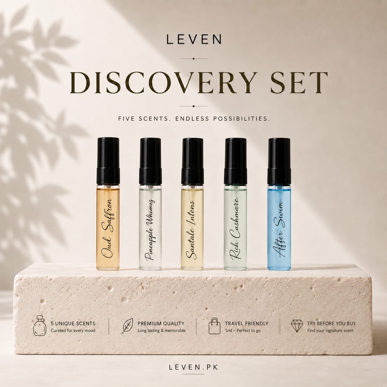 Leven Men's Discovery Set